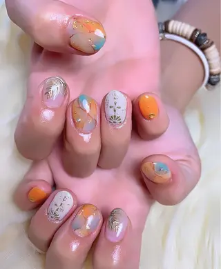 ネイル 菅野 愛花のネイルデザイン