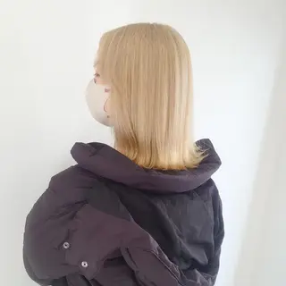 ミディアム カラー E Komo hair所属・Wow❕E Komo hair 永井一輝のヘアスタイル