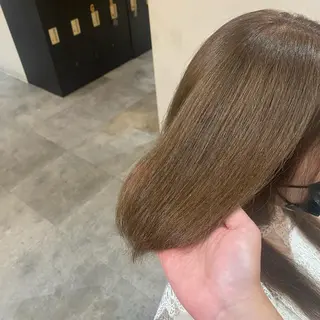 セミロング カラー 🫧透明感カラー 🫧 ジルバ清水南海のヘアスタイル