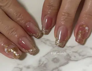 ネイル 40代からの爪を守る ×ケア重視サロン♡のネイルデザイン