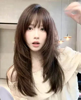 セミロング Juri Kudo🪽のヘアスタイル