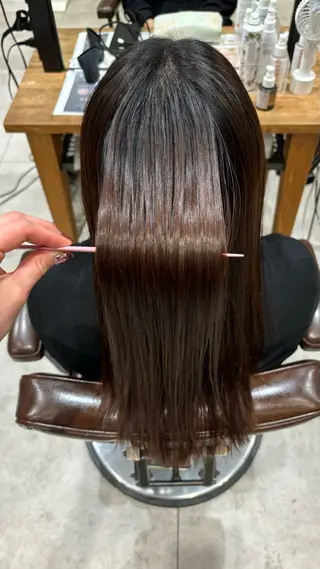 ロング ボブカット/ 天王寺美容室/ホノカのヘアスタイル