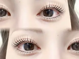 パーマ CeCeまつげパーマ マツエク❣️パリエクのネイルデザイン