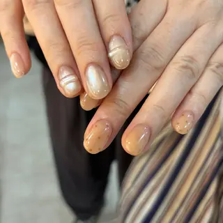 ネイル 栗田 ゆう子のネイルデザイン