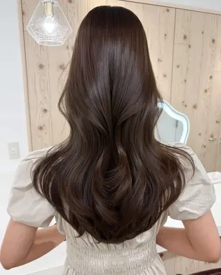 ロング カラー 韓国ヘア/髪質改善 ✂️ヤマトのヘアスタイル