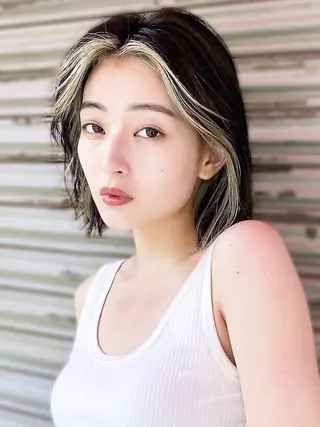 カラー ced下赤塚店／うる 艶ヘアカラー🦋のヘアスタイル