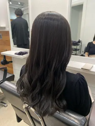 ロング カラー ヘアアレンジ 🤎カット/ブリーチ /縮毛矯正/大宮🤎のヘアスタイル
