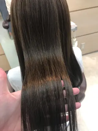 ロング 顔まわり‎🤍小顔 カット🤍みさきのヘアスタイル