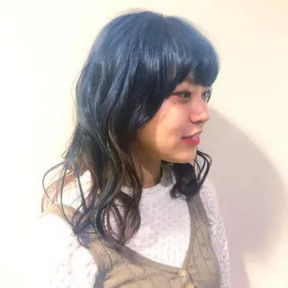 ロング カラー ショートボブ /綾華のヘアスタイル