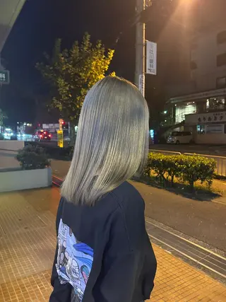 ロング カラー LIBERTA L+所属・前田 葵斗のヘアスタイル