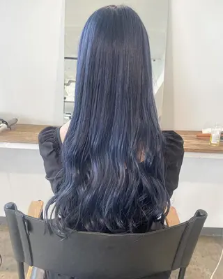 ロング カラー ハイトーン/レイヤー /ケアブリーチ石川治のヘアスタイル