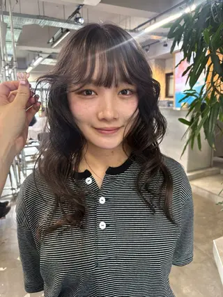 カラー ロングレイヤー ¥0🎀MEIのヘアスタイル
