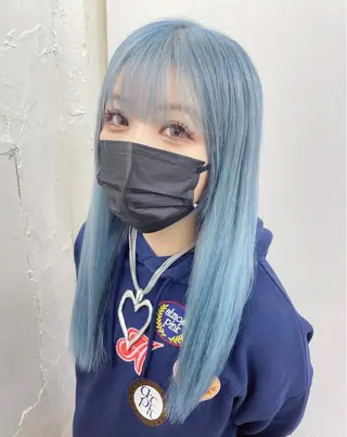 ロング カラー シシド ユウスケ Aceのヘアスタイル