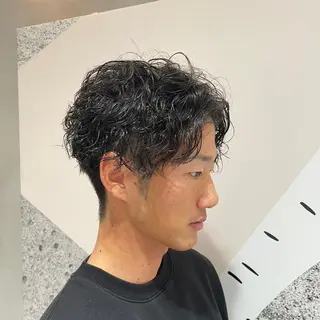パーマ メンズ 艶感/ナチュラル 🌿マアヤのヘアスタイル