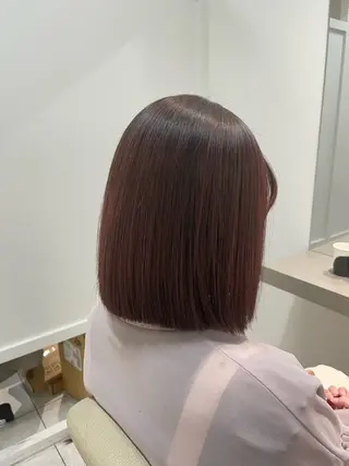 ミディアム Jr.stylist 彩乃のヘアスタイル