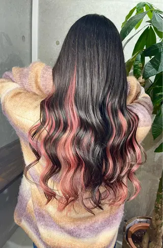 カラー 名古屋のピンク好き かずくん🦩のヘアスタイル