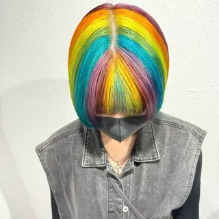 ショート カラー IwAsh  大和駅店所属・shiho .のヘアスタイル