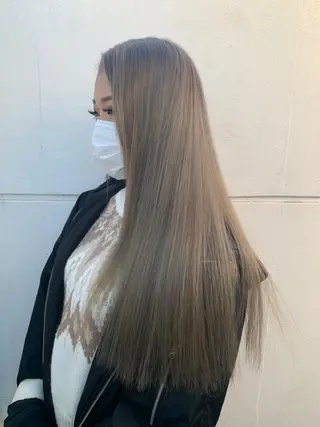 ロング カラー モテ髪提案します💕 髪質改善宗一郎のヘアスタイル