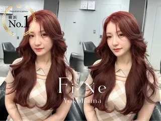 ロング プルエクステ 代表 松本のヘアスタイル