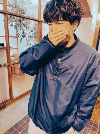 ショート パーマ つくばUtooe's 副店長　寺沢颯のヘアスタイル