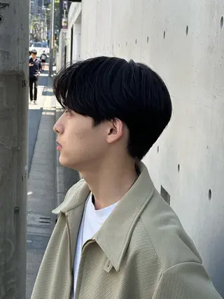 パーマ メンズ 当日予約⭕️ fifth渋谷太田のヘアスタイル