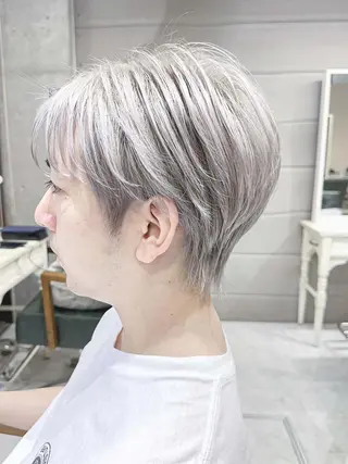 ショート カラー ヘアアレンジ メンズ Days 透明感カラーのヘアスタイル