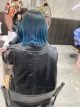 ミディアム カラー 小木曽智美 /ボブ/ショートのヘアスタイル