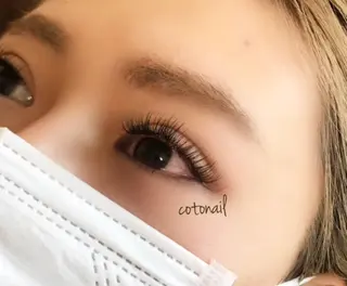 セミロング マツエク・マツパ ツメトマツゲ .のネイルデザイン