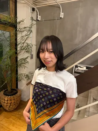 ミディアム 🌈ボブ/縮毛矯正/ 梅田美容室🌈もあのヘアスタイル