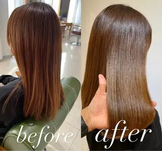 ミディアム カラー パーマ 過去一の柔髪ヘア 🌿IVYjoureのヘアスタイル