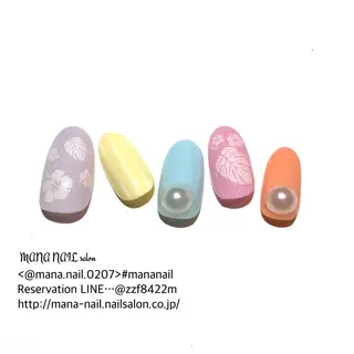 ネイル 廣瀬 真奈美のネイルデザイン