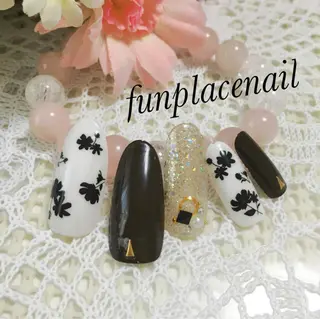 ショート ミディアム セミロング ロング カラー パーマ ヘアアレンジ メンズ キッズ ネイル マツエク・マツパ nail salon＆school felice所属・フェリーチェ瑞江店 新山のネイルデザイン