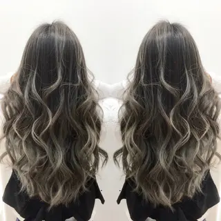 ロング カラー Hair make VERDA所属・富永 憲一郎のヘアスタイル