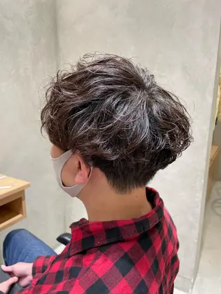 パーマ 吉田 宙生のヘアスタイル