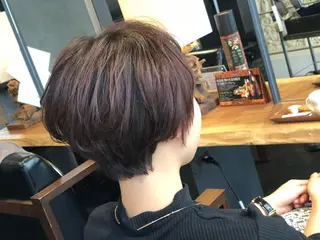 ショート カラー 【ヌーベルバレ】 ゆきみのヘアスタイル