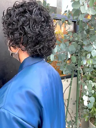 ミディアム メンズ 【扉gate】野崎 英幸のヘアスタイル