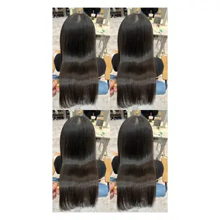 ロング カラー 髪質改善/縮毛矯正/ 韓国ヘア/店長敦士のヘアスタイル