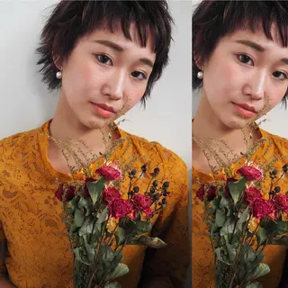 ショート カラー ✨似合うのその先へ✨ 田中延和のヘアスタイル