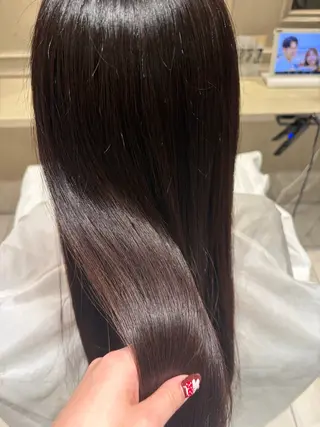 ロング 鈴木 心々麦のヘアスタイル