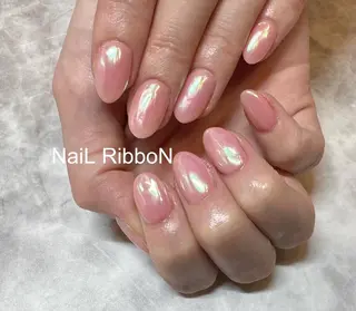 ネイル ネイルリボン 受付スタッフのマツエク・マツパデザイン