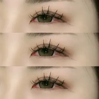 マツエク・マツパ MAEUL NAGOYA所属・⛓韓国IDOLヘア 🥀🖤/あいりのヘアスタイル