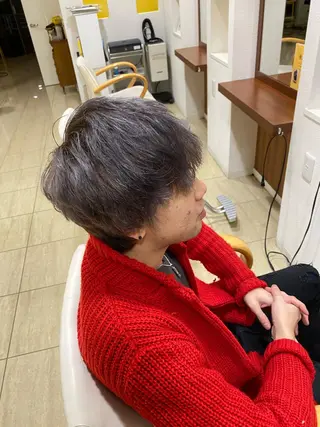 ショート メンズ フジサキ ハヤトのヘアスタイル