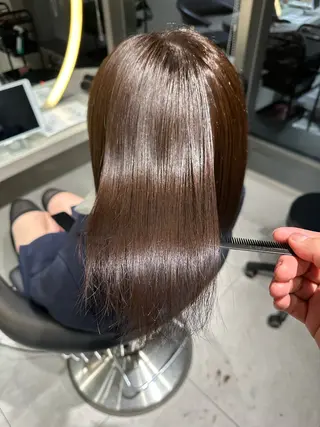 ミディアム コウスケ/ lond uluのヘアスタイル