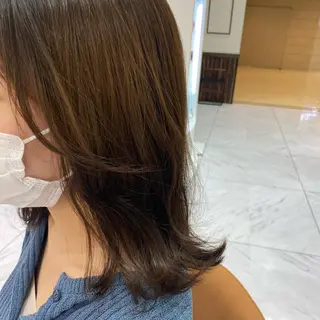セミロング 宮澤 美幸のヘアスタイル