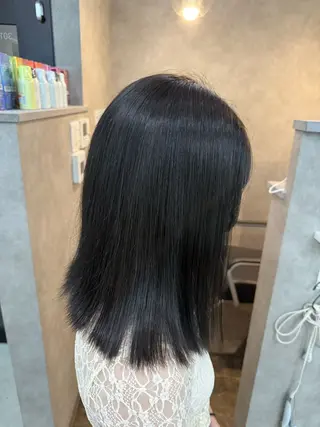 ミディアム MAHO/透明感カラ ー/髪質改善🍒のヘアスタイル