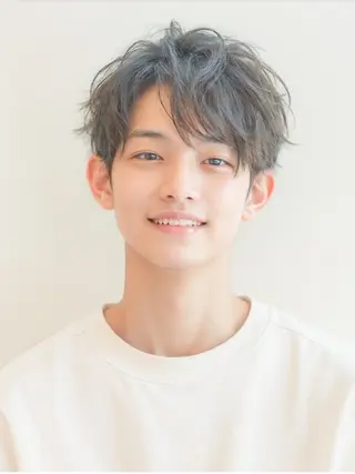 ショート メンズ カラー 鳥取のなんでも美容師 松井たかゆきのヘアスタイル