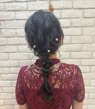 ヘアアレンジ 🎀野崎 美玖𝜗𝜚˚⋆のヘアスタイル