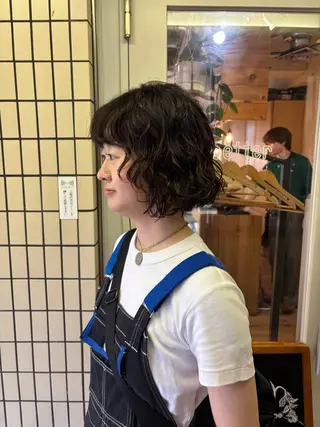 ミディアム パーマ kaito パーマ募集！🔵のヘアスタイル