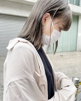 ミディアム カラー ダブルカラー🦖 /髪質改善⚡️しおりのヘアスタイル