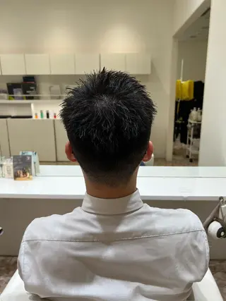 ショート カラー パーマ ヘアアレンジ メンズ KING of hair byNOISM所属・京都メンズ特化✨ No. 1/ユウキのヘアスタイル